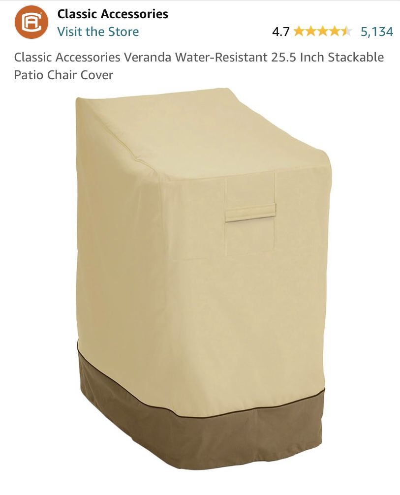 Veranda Water Resistant Chair Cover