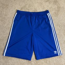 ADIDAS / Ol’ Skool OG Original Athletic Shorts w/ Pockets / Basketball Casual Breakdancing / Men’s XX-Large XXL 2XL / Excellent Condition!! / Blue