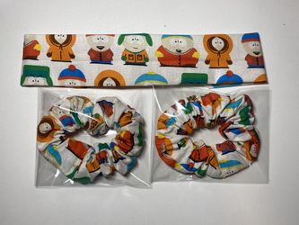 South Park Headband And Scunchies Set 2x