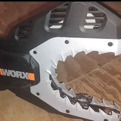 WORX WG307 JawSaw 6" 5 AMP Electric Top Handle Chainsaw 120V 60 Hz - $80
