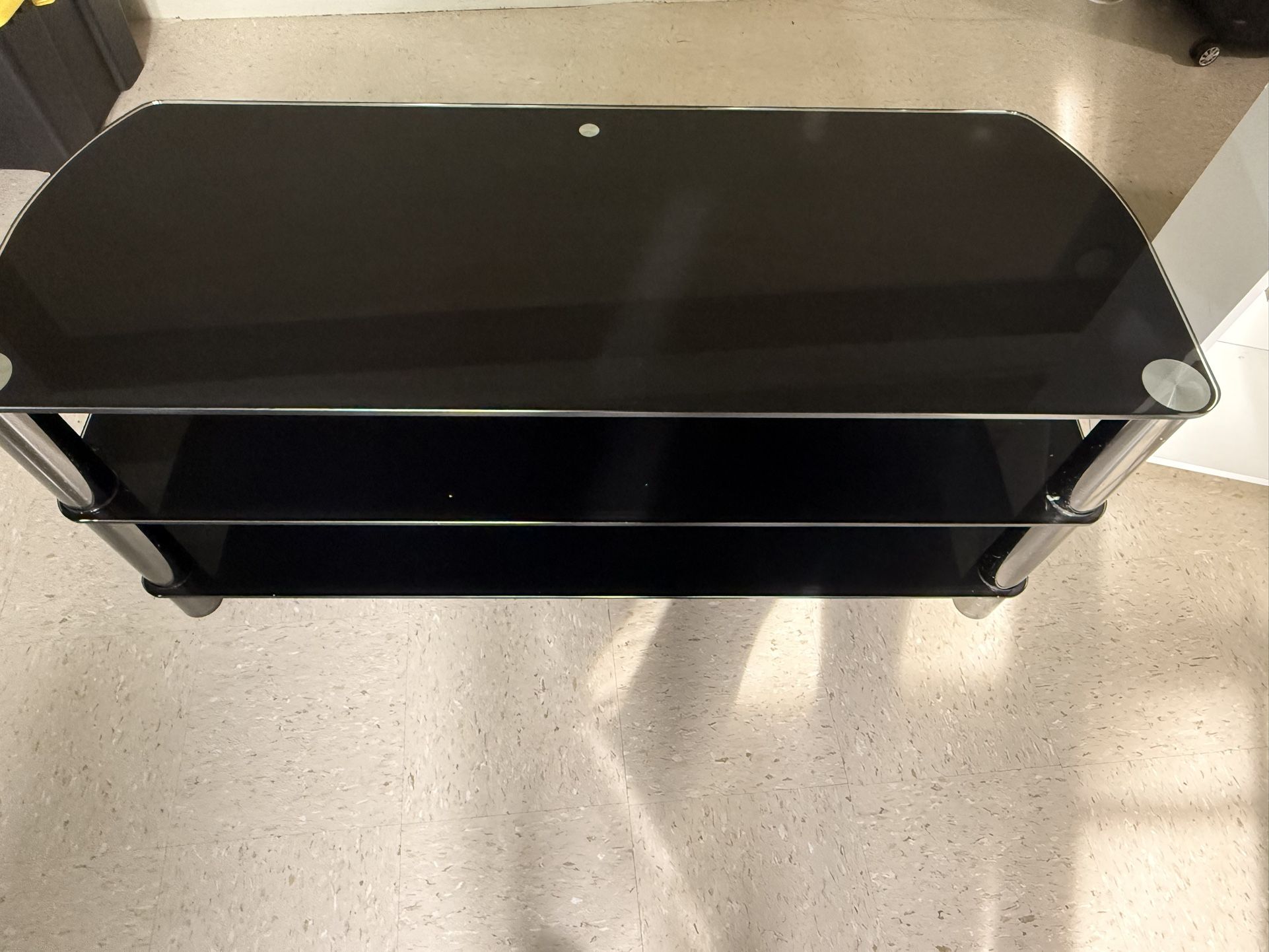 Tempered Glass TV Stand