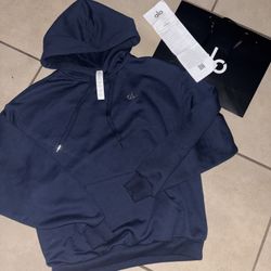 Alo navy blue hoodie