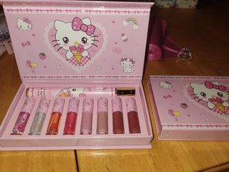 Hello Kitty perfume and lip