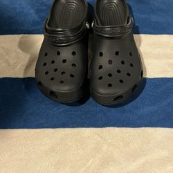 Black Crocs
