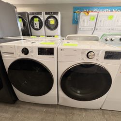 Lg Washer And Dryer Set 