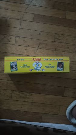 1990 MLB score collector set 704 player cards