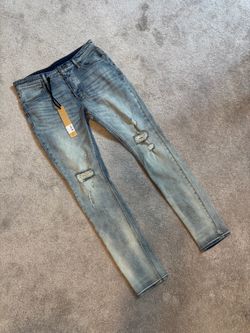 Ksubi Van Winkle Trashed Jeans ‘Skyhigh’