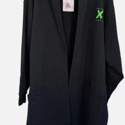 Savage X Fenty, Black And Green Robe