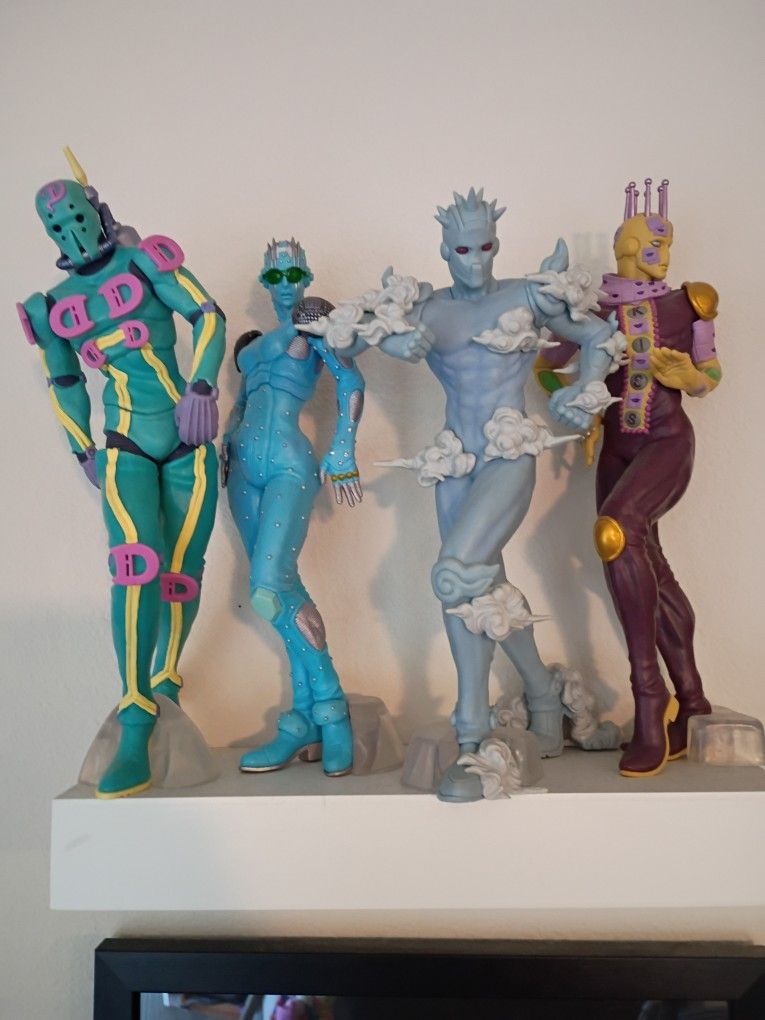 Jojo Bizarre Adventure Stone Ocean Figures