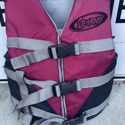Stearns Child Classic Series Life Vest Burgundy Grey 30-50 lbs USCG Approved  How much should I list this for local?   AI Mode reply for How much shou