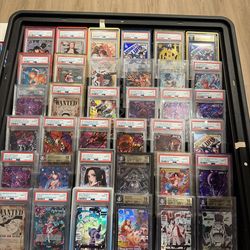 One piece tcg slabs