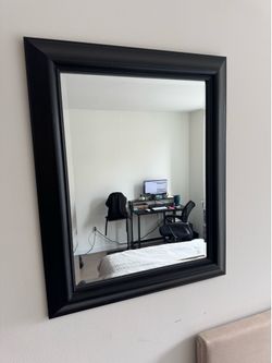 Black Wall Mirror