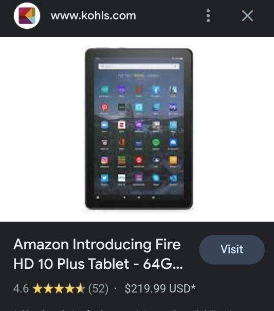 Amazon's Kindle Fire 10HD 