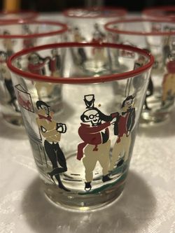 Libbey Pickwick old fashion glass