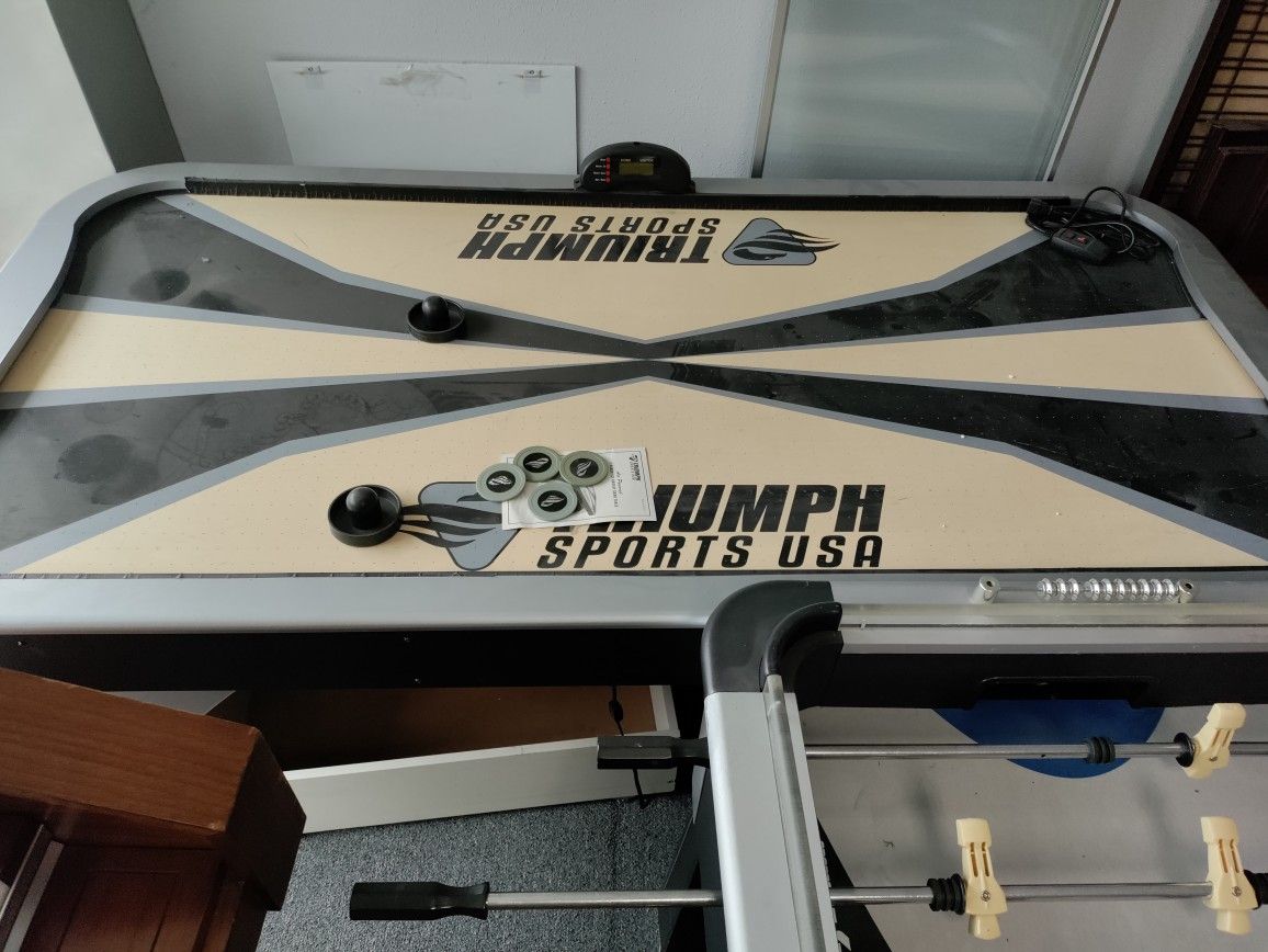 Foosball And Air hockey Tables