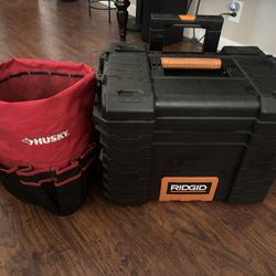 Tool Box & Bucket Tool Bag Bundle 
