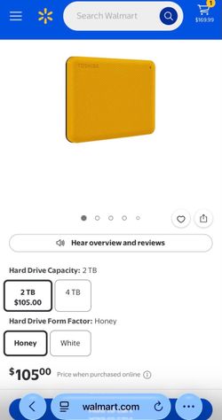 2Tb External Storage Device