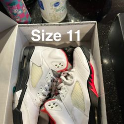Air Jordan 5 Fire Red 2020 Size 11