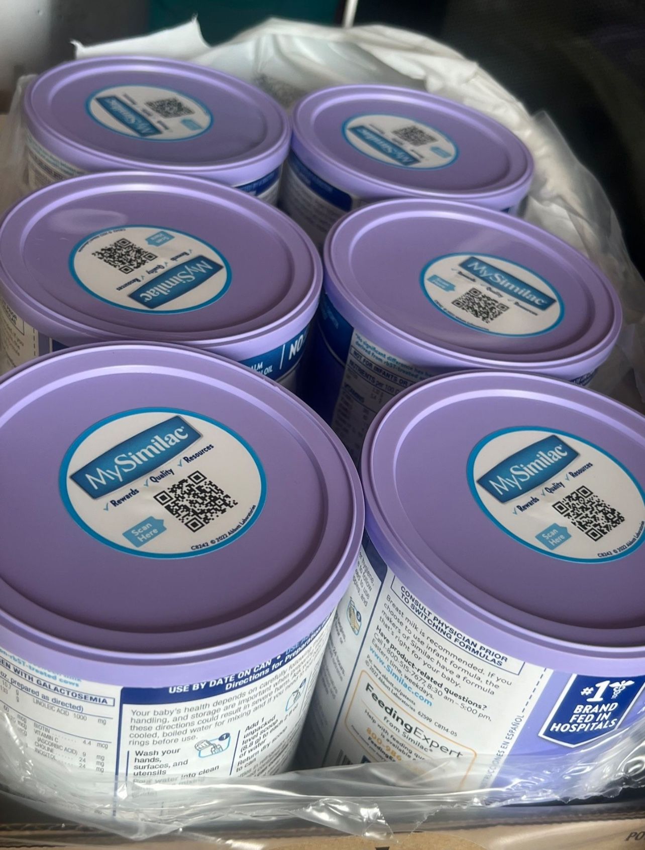 Similac Purple Cans Formula 