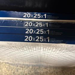 Filtrete 3M Filters (20x25x1) 2200 Series Premium Allergen & Home Pollutants Air Filters - 4 New FILTERS