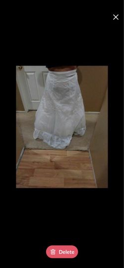 White Bridal Petticoat Skirt