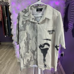 Mixed Emotions Button Down Shirt 