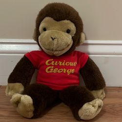 Curious George Stuff Animal 12 Inches Tall 