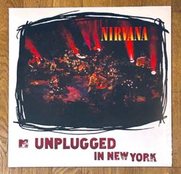 Nirvana Vinyl Record - Unplugged - New Sealed