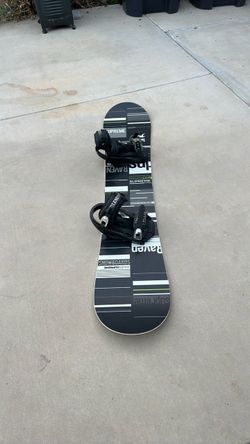 Snowboard +binding and boots