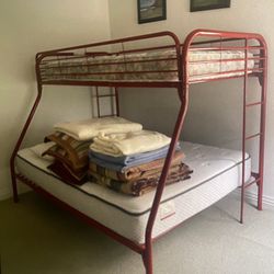 Red Bunk Beds