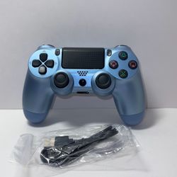 Titanium Blue Wireless Controller For PS4 (2 X $30.00)