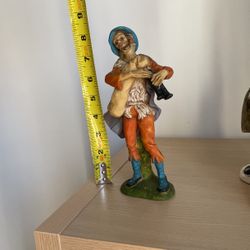 Vintage Hand Painted Sheppard - Italy
