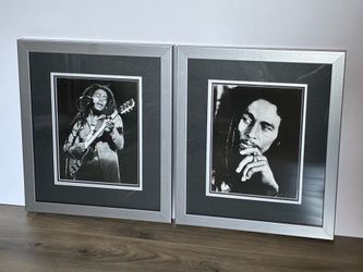 Bob Marley custom framed