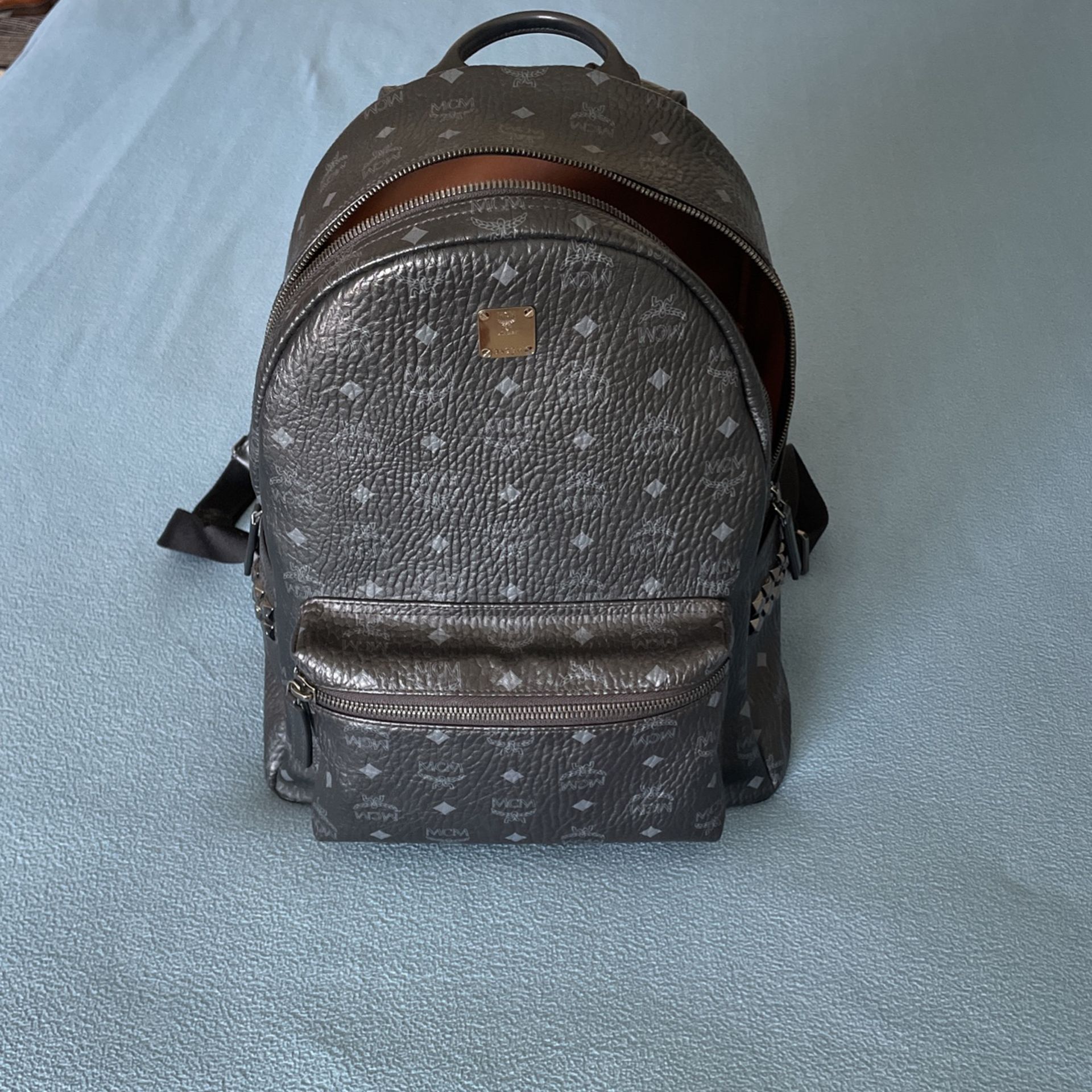 MCM Black Backpack 