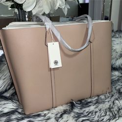 🌸 New Perry Leather Tote