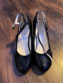 Black high heels