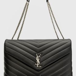 Saint Laurent Loulou medium quilted leather shoulder bag