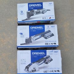 Dremel Multi-tool Kit 20v $110 - Dremel Ultra Saw Kit 20v $130 - Dremel Multi-tool Cord $75