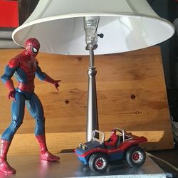 SPAIDERMENT TABLE LAMP,CUSTOM $60.00 26" High