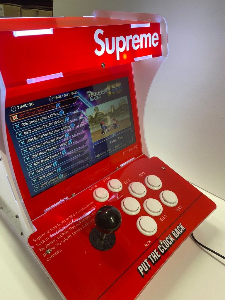Supreme Dual Arcade With 4000 Games Installed