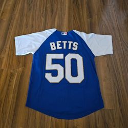 Dodgers Betts Blue Jerseys $50ea Firm S M L Xl 2x 3x 