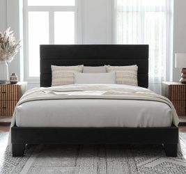 Full size platform bed frame