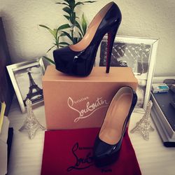 Christian Louboutin Paris red bottom shoes