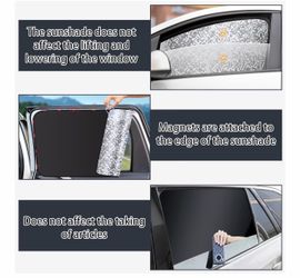 4 magnetic car window shades 2026