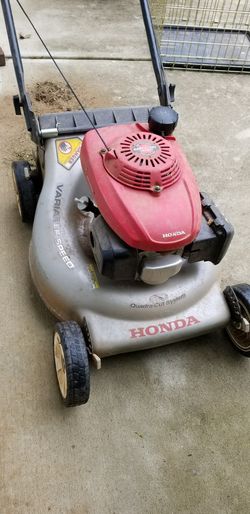 Honda rearwhweel blade adjustment lawnmower