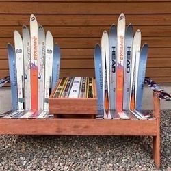 Ski chairs, ski benches, and more
