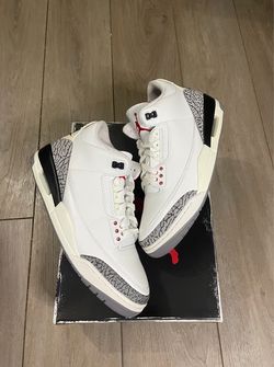 VNDS Sz 10.5 White Cement 3s