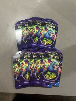 Lorcana Attack of the Vine Sleeved