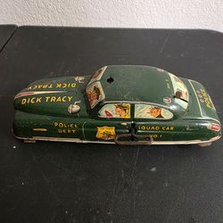 Vintage Dick Tracy squad car