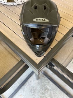 Dirt bike helmet
